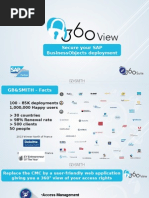 360View presentation for business objects security management
