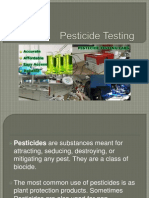 Pesticide Testing