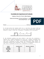 Lista Tarefa I