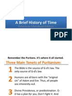 A Brief History of Literary Time Review and Transcendentalism