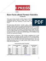 Bare Facts About Farmer Suicides