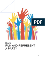 How To Run and Represent A Party