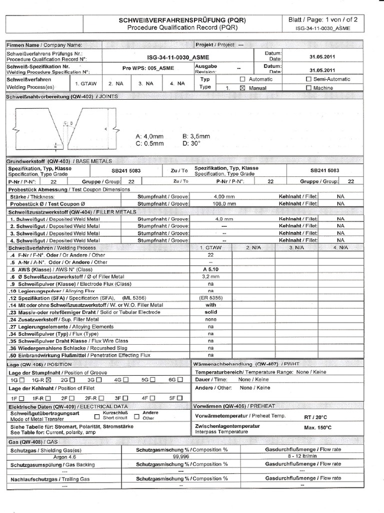 Aluminium Wps 5083