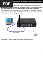 Resetar roteador D-link 524