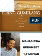 Kisah Sukses Elang Gumilang