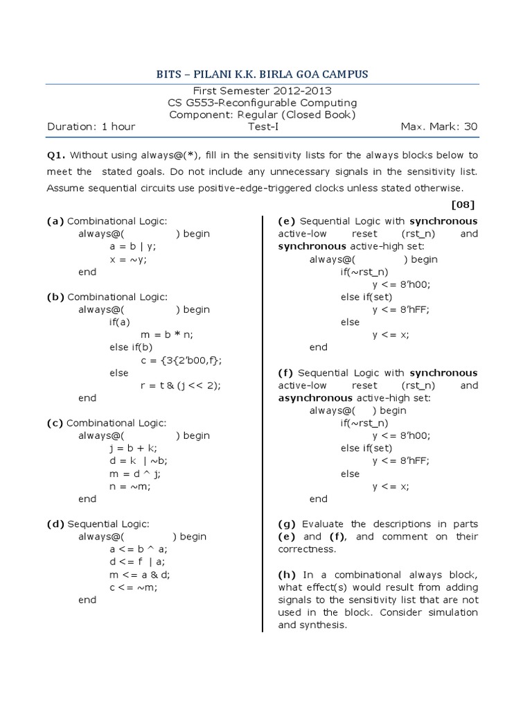 FPGA Design & Reconfigurable Computing | PDF