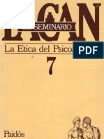 Lacan - Seminario-7 - La Ética Del Psicoanálisis Paidós