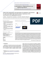 2013-Study of the Aggregation and Adsorption of Asphaltene