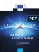 Investing in European Success (Horizon 2020 Brochure) KI3013581ENC_002