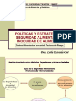  Cadena Alimentaria e Inocuidad. Agentes de Riesgo Asociados Con Los Alimentos