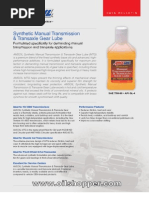 Download Synthetic Manual Transmission and Transaxle Gear Lube 75W-90 API GL-4   by Bruce Wappman SN2464853 doc pdf