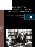 Paul Rivet antropología Colombia emblemática