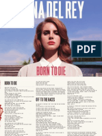 Digital Booklet Born to Die (Deluxe Version) [Bonus Track Version]