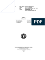 Laporan Praktikum Biokimia Lipid 1