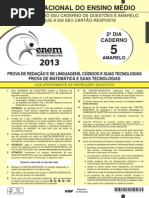 Caderno Enem2013 Dia 2 Amarelo
