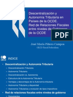 Descentralización y Autonomía Tributaria en Países de La OCDE.