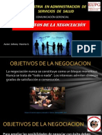 OBJETIVOS NEGOCIACION