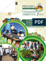 Premio Nacional de Ciudadanía Ambiental2013