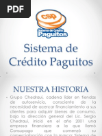 Sistema de Crédito Paguitos