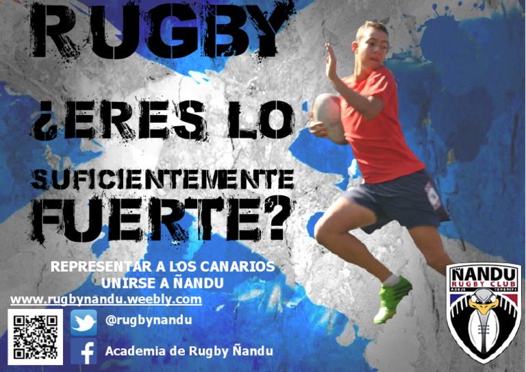 Rugby Academia Ñandu: Representa a Canarios | PDF