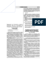 Reglamento de Protección y Gestión Ambiental para las Actividades de Explotación Beneficio Labor General Transporte y Almacenamiento Minero - D.S. 040-2014-EM
