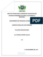 Mantenimento de Persianas Automatizadas. REGALADO