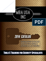 MBA USA 2014 Catalog