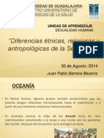 Diferencias Étnicas, Religiosas y Antropológicas de La Sexualidad