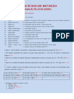 Exercícios de Revisão Do 4o. Bimestre