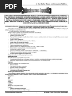 Enfermagem-Conhecimentos especificos