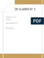 Plan de Clases N - 1