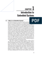 Introduction To Embedded Systems: 1.1 What Is An Embedded System?