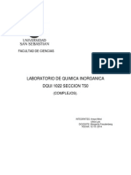 INFORME Oxalato AQUOPENTAMINOCOBALTO3