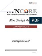 Company Profile Syncore Agustus 2012