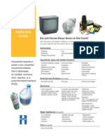 Household Hazardous Waste Guide 102009