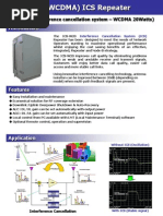 Brochure ICS Repeater (20W) WCDMA