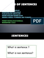 Types of Sentences en - Jam