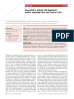 Genetic evaluation of the pediatric patient with hypotonia