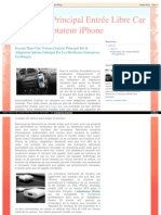 Iphone Voiture Kit Main Bluetooth Libre Auto - Dension