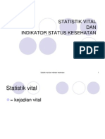 Statistik Vital Dan Indikator Status Kesehatan