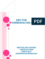 Diet For Haemodialysis Client