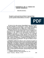 La Teoría Consensual de La Verdad de Jürgen Habermas