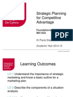 Strategic Planning and Competitive Advantage