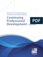 APEGBC Continuing Professional Development Guideline