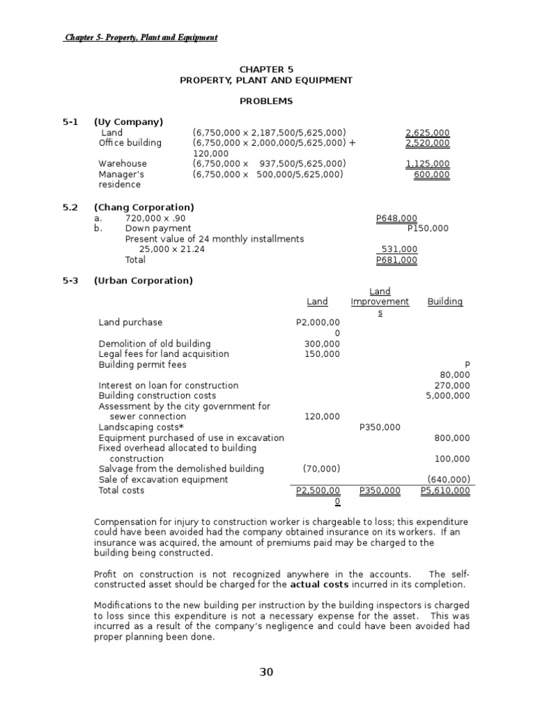 Accounting for Property, Plant and Equipment: Calculating Depreciation ...