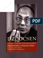 Őszentsége A Dalai Láma - Dzogcsen - upbyOMmani - PDF