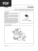 TDA2030A: 18W Hi-Fi Amplifier and 35W Driver