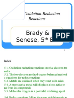 Ch. 5 Oxidation-Reduction Reactions: Brady & Senese, 5 Ed