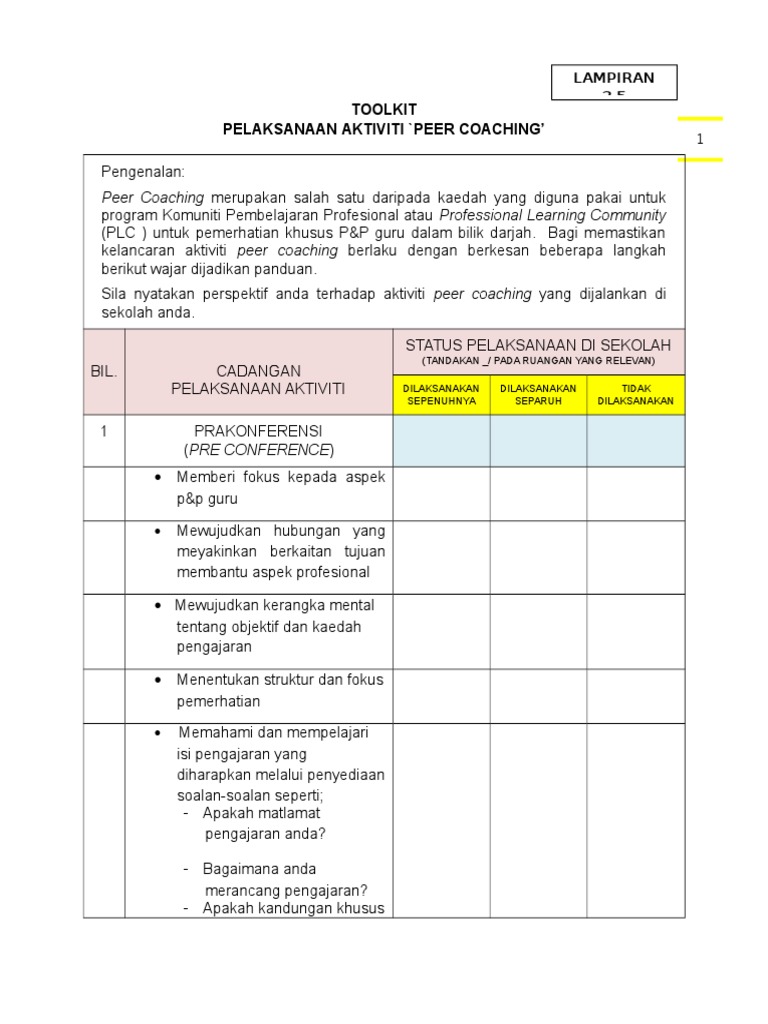 Lampiran 3 5 Toolkit Peer Coaching Pdf