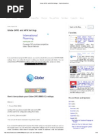 Download Globe GPRS and APN Settings - HowToQuickpdf by Vince Dela Cruz SN246567316 doc pdf